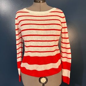 Brooks Brothers 100% linen striped sweater